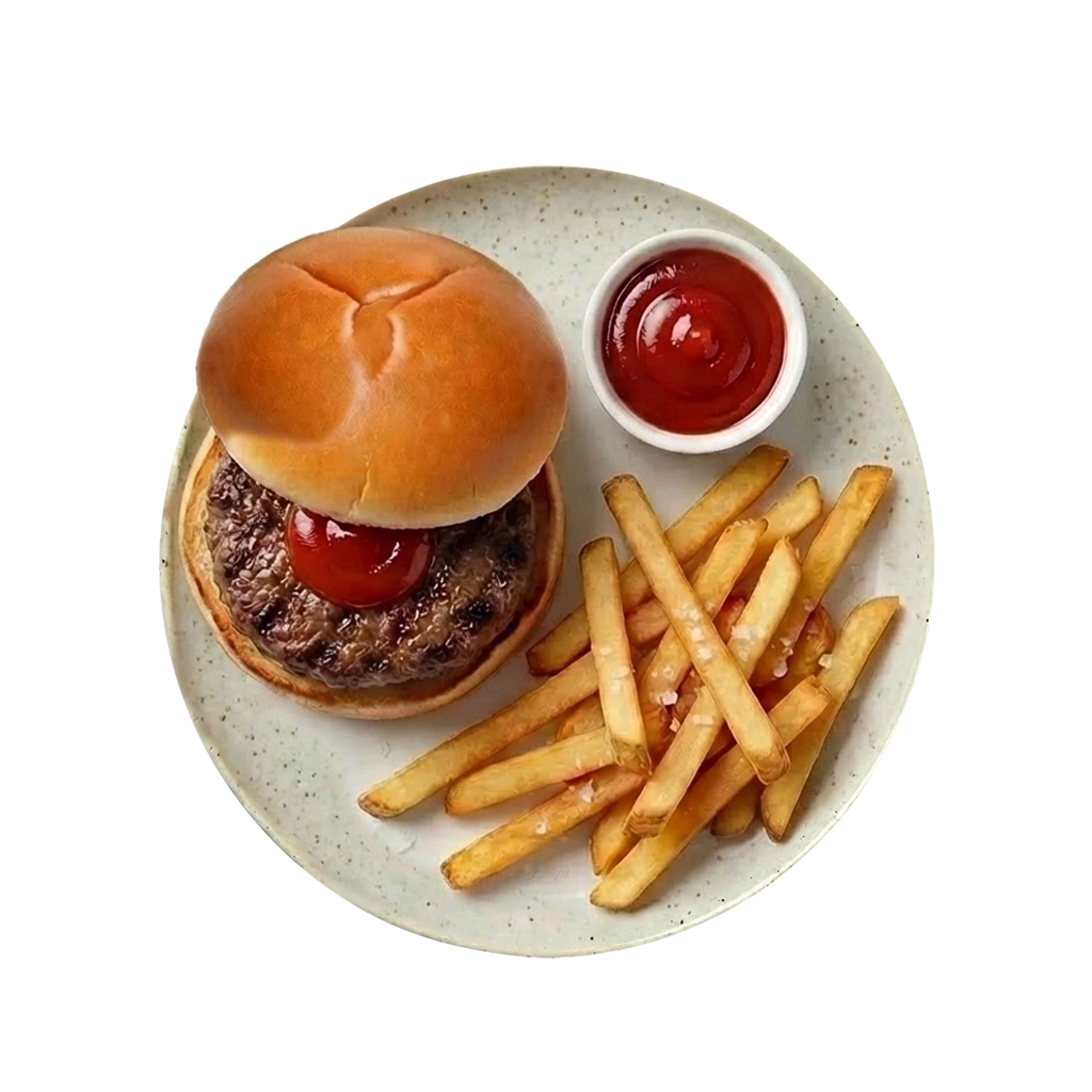 Miniburger meny